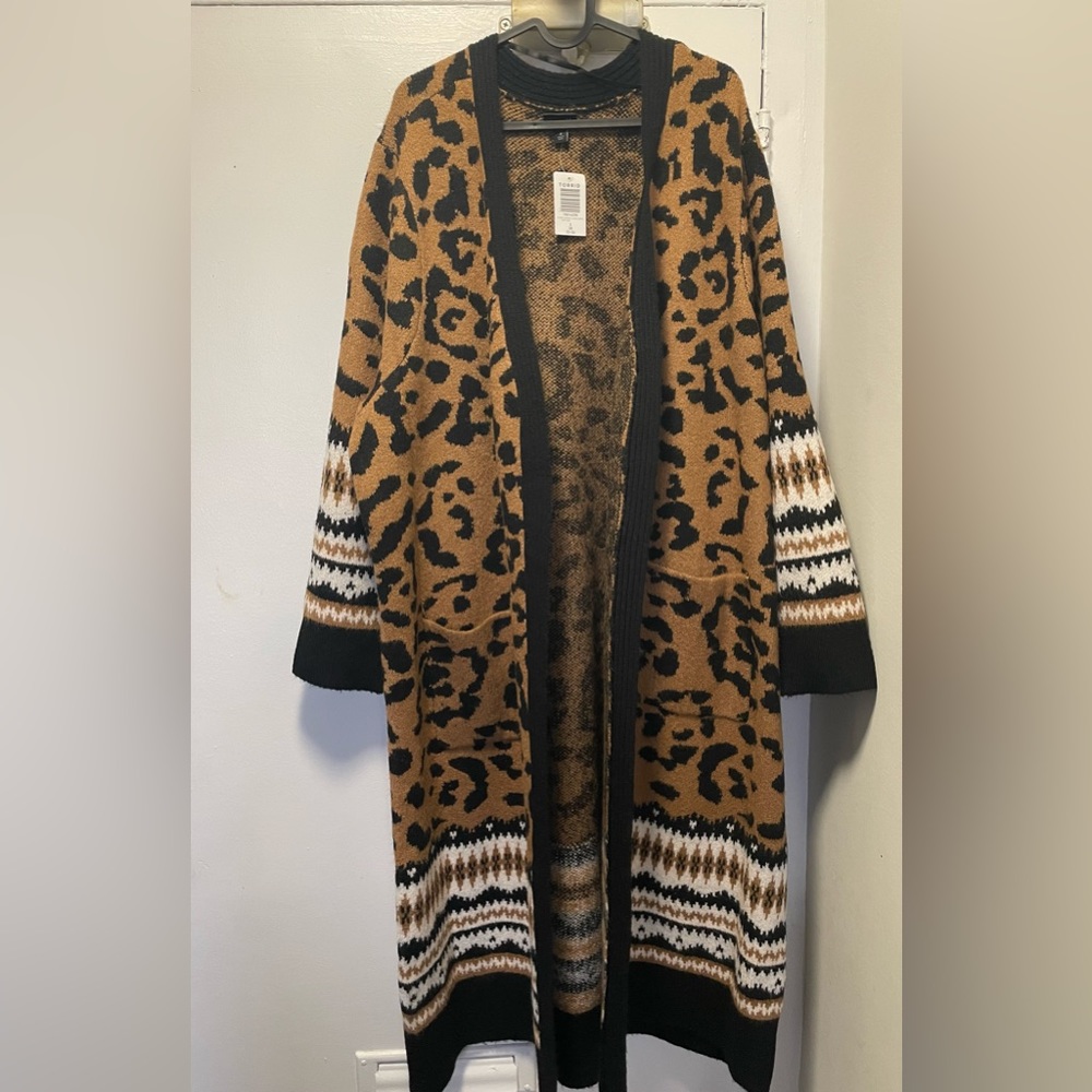 Torrid vegan cashmere duster sweater - Picture 2 of 3